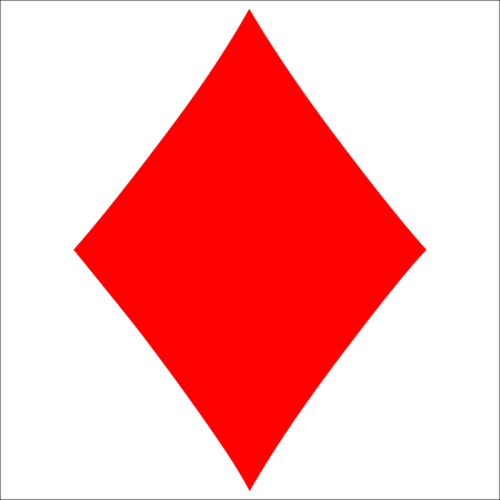 Colored card suit icon vector, playing cards symbols vector, card suit icon sign, icon - stock vectorのイラスト素材