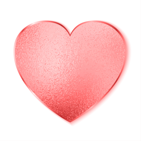 Red heart - stock vectorのイラスト素材