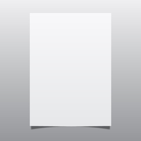 White paperswith shadows - stock vectorのイラスト素材