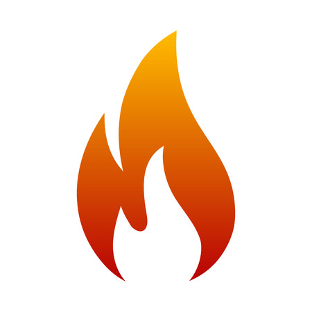 Fire Logo Red Yellow Fire Vector Royalty Free Vector