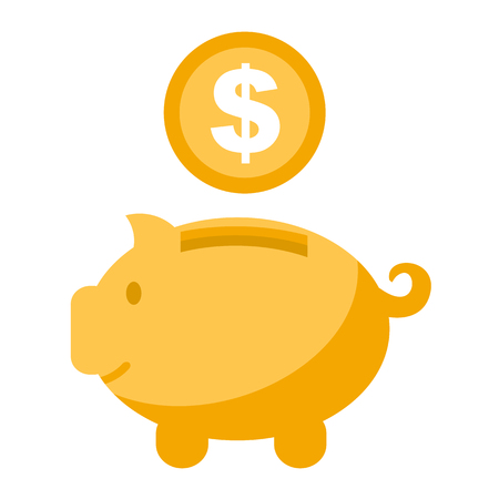 Accumulation money, savings concept vector illustrationのイラスト素材