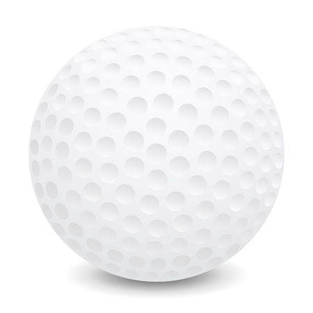 Golf ball â stock vectorのイラスト素材