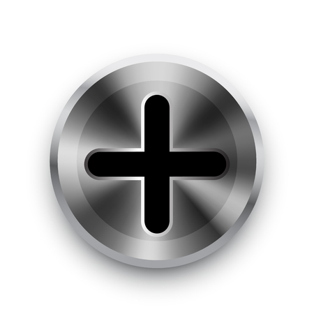 Realistic screws - stock vectorのイラスト素材