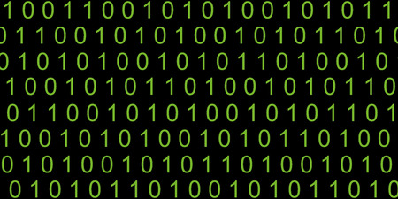 Binary code - stock vectorのイラスト素材