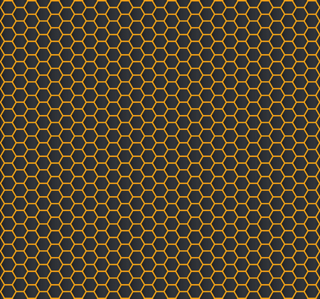 Gold hexagon texture â€“ stock vector