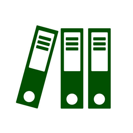 Folder stack sign - stock vectorのイラスト素材