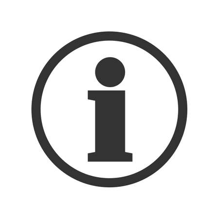 Information icon. Info button - stock vectorのイラスト素材