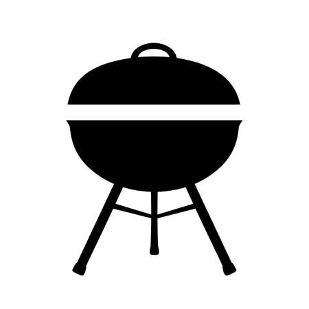 Silhouette grill icon - for stockのイラスト素材