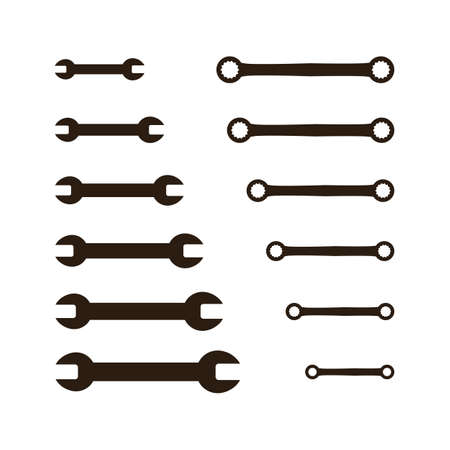 Set keys icon - stock vectorのイラスト素材