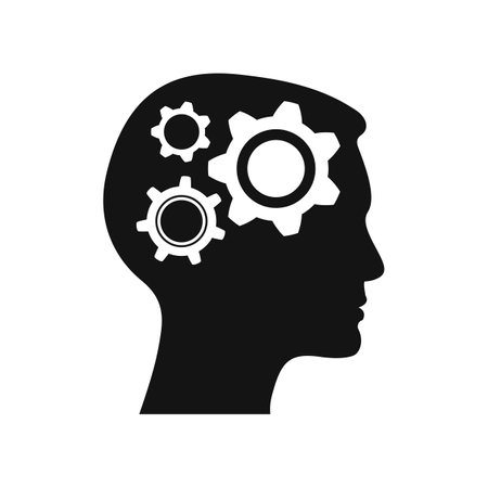 Understanding, think icon - stock vectorのイラスト素材