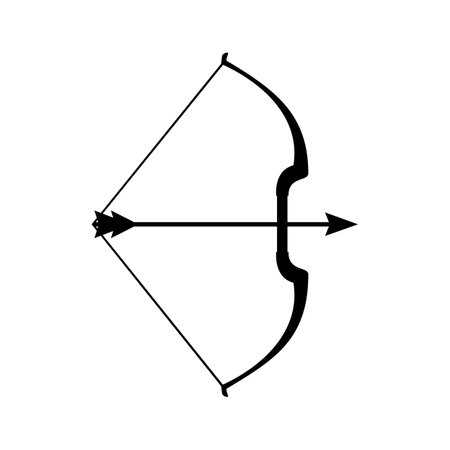 Crossbow arbalest icon, bow sign - stock vectorのイラスト素材