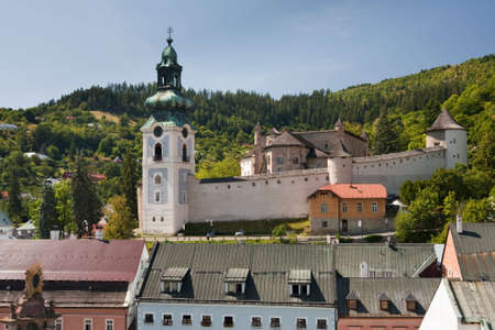 old castle in banska stiavnica, slovakia, europe