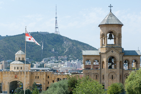 Tsminda Sameba - the highest, most famous and most magnificent temple of Georgia.