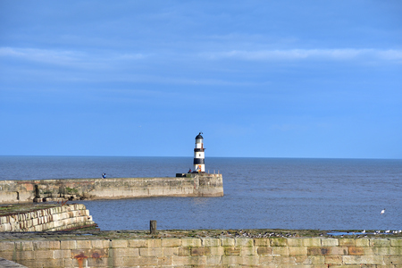 Lighthouse Beach on the waves seeの写真素材