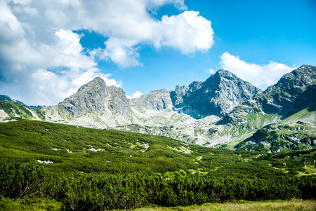 Mountain view in Poland.の写真素材