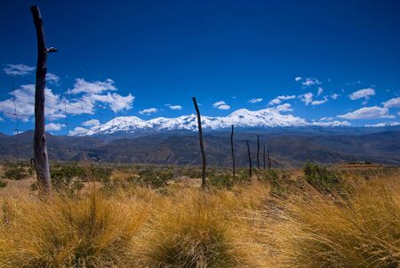 Hihgland of Peru - Coropuna mountainの写真素材