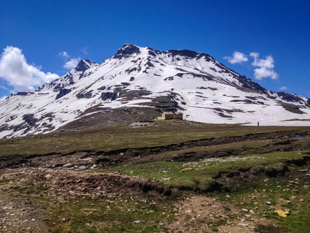 Manali - Leh, Ladakh highway road, India