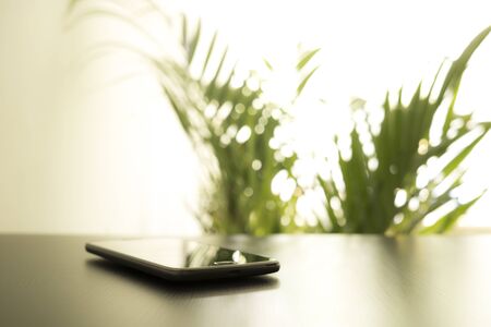 Black smartphone
