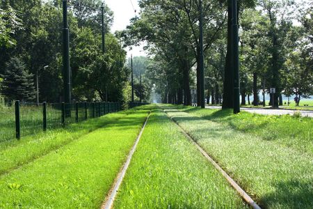 Rail trackの写真素材