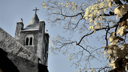 old churchの写真素材