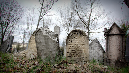 jewish cemeteryのeditorial素材