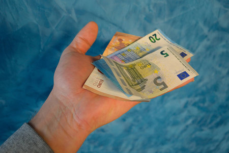 euro moneyの写真素材