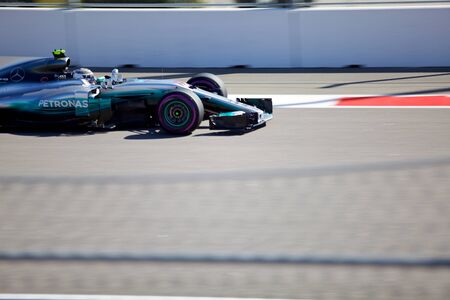 Valtteri Bottas of Mercedes AMG Petronas. Formula One. Sochi Russia.のeditorial素材