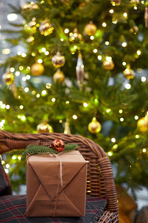 Home Christmas decorationの写真素材
