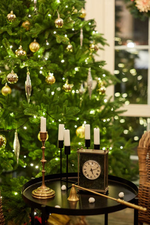Home Christmas decorationの写真素材