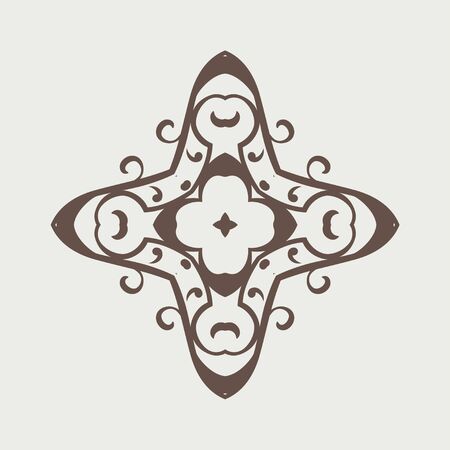 Vintage retro ornament Templateのイラスト素材