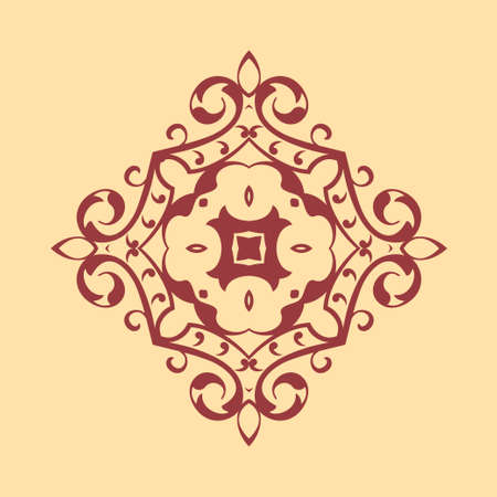 Vintage retro ornament Templateのイラスト素材