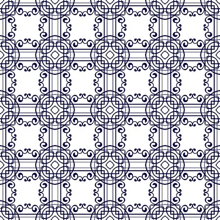 Vintage ornamental seamless pattern. Element for design.のイラスト素材