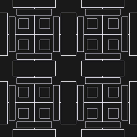 Vintage Art Deco Seamless Pattern. Geometric decorative textureのイラスト素材