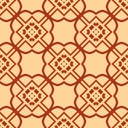 Abstract Art Deco Tiles Seamless Vector Pattern. Geometric texture. Repeating background.のイラスト素材