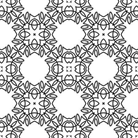 Abstract seamless retro art deco vintage ornamental backgroundのイラスト素材