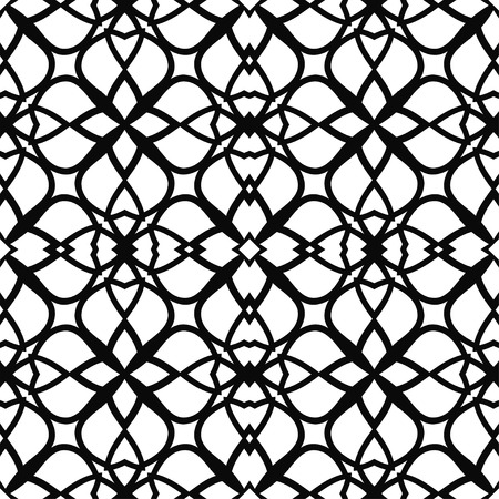 Abstract seamless retro art deco vintage ornamental backgroundのイラスト素材