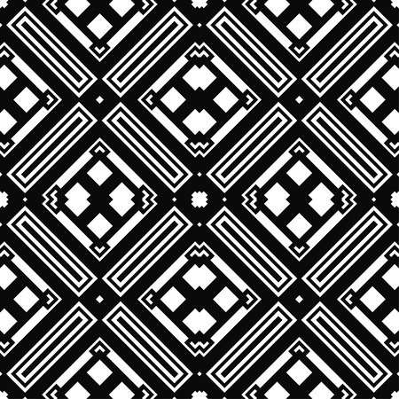 Abstract seamless retro art deco vintage ornamental backgroundのイラスト素材