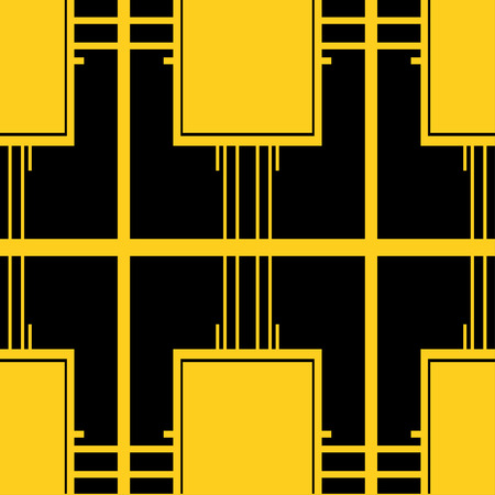 Seamless Art Deco Pattern. Vintage minimalistic background. Abstract Luxury Illustrationのイラスト素材