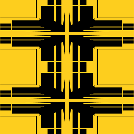 Seamless Art Deco Pattern. Vintage minimalistic background. Abstract Luxury Illustrationのイラスト素材