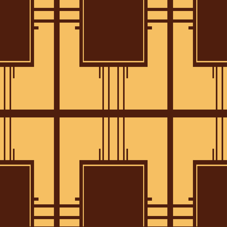 Seamless Art Deco Pattern. Vintage minimalistic background. Abstract Luxury Illustrationのイラスト素材
