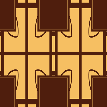 Seamless Art Deco Pattern. Vintage minimalistic background. Abstract Luxury Illustrationのイラスト素材