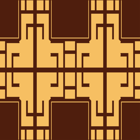 Seamless Art Deco Pattern. Vintage minimalistic background. Abstract Luxury Illustrationのイラスト素材