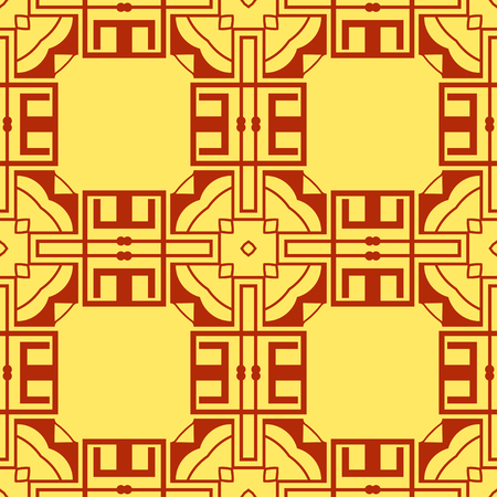 Seamless Art Deco Pattern. Vintage minimalistic background. Abstract Luxury Illustrationのイラスト素材
