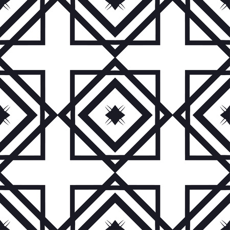 Abstract pattern in arabian style. Seamless vector background. Graphic modern art deco patternのイラスト素材