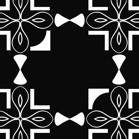 Seamless geometric modern art deco pattern backgroundのイラスト素材