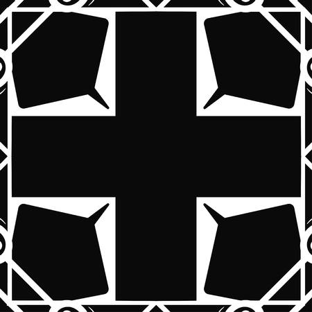 Seamless geometric modern art deco pattern backgroundのイラスト素材