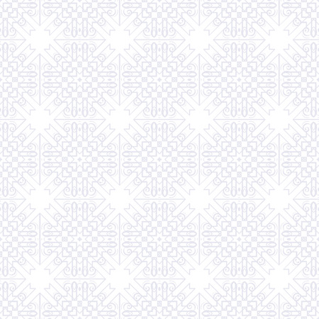 Vector modern tiles pattern. Abstract art deco seamless monochrome backgroundのイラスト素材