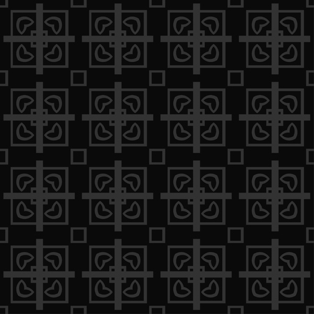 Vintage retro modern art deco ornamental seamless pattern