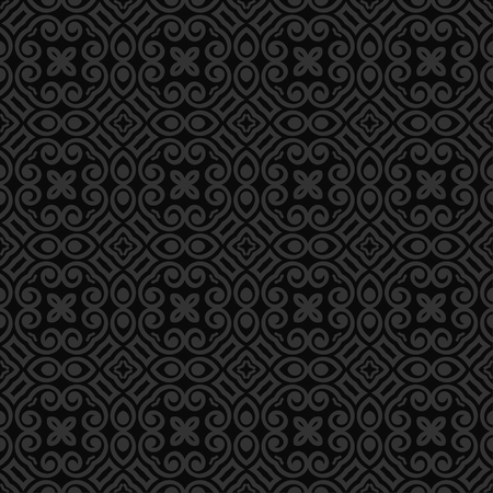 Abstract pattern in arabian style. Seamless vector background. Graphic modern art deco patternのイラスト素材