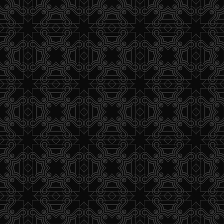 Abstract pattern in arabian style. Seamless vector background. Graphic modern art deco pattern